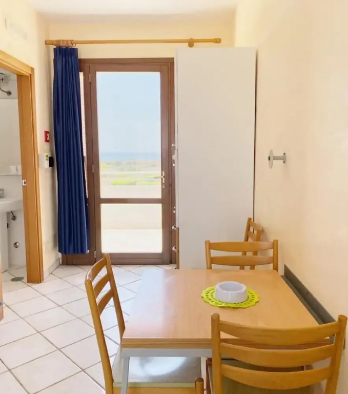 Studio with balcony