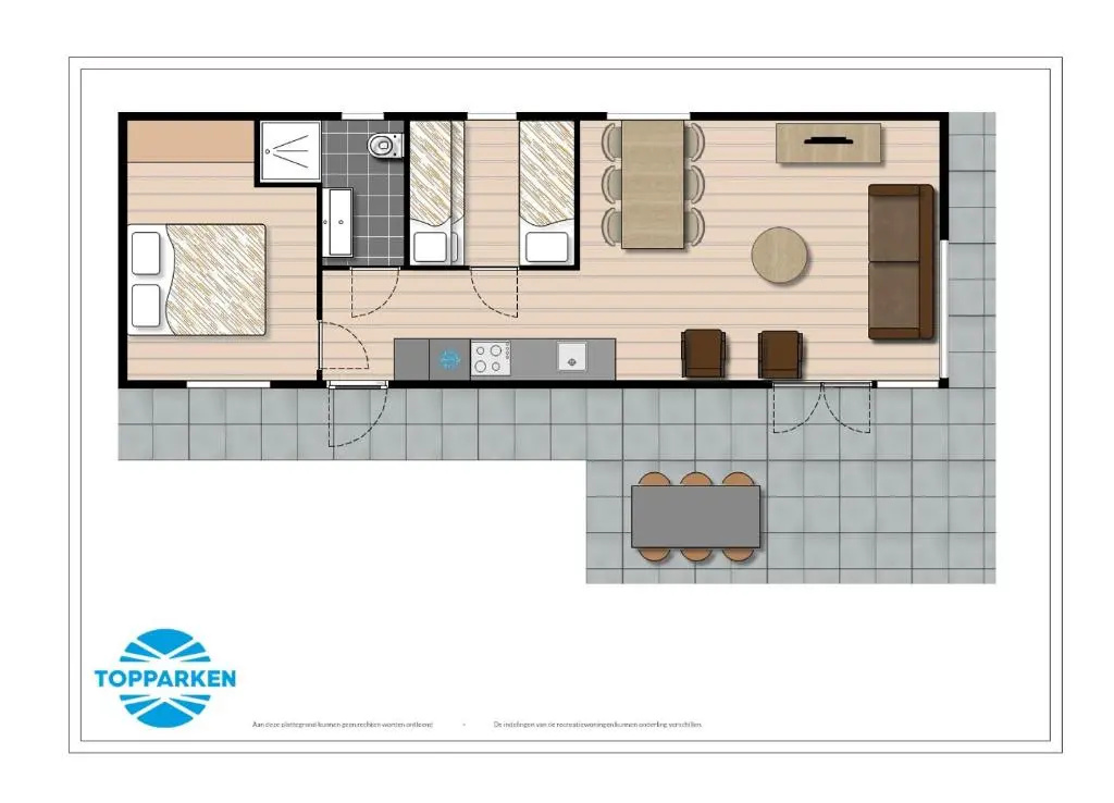 TopParken Resort Bosvallei - Chambres