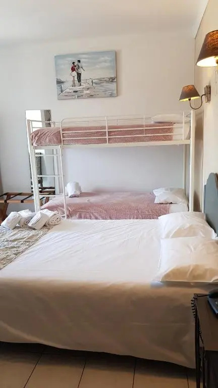 Standard Quadruple room with balcony and with sea view