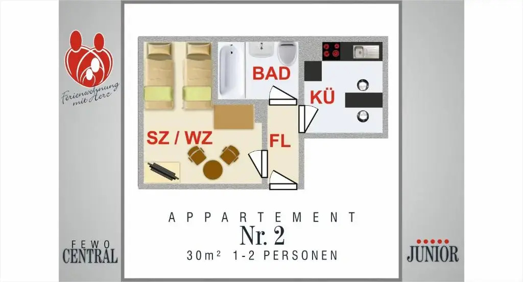 1 Bedroom Apartment