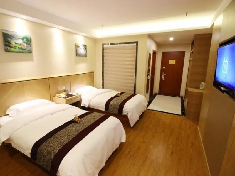 GreenTree Inn Jiangsu Wuxi Huishan High-Speed Rail Qianzhou Chongwen Road Business Hotel - Chambres
