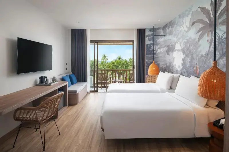 Standard Double room with balcony and with ocean view (twin beds)