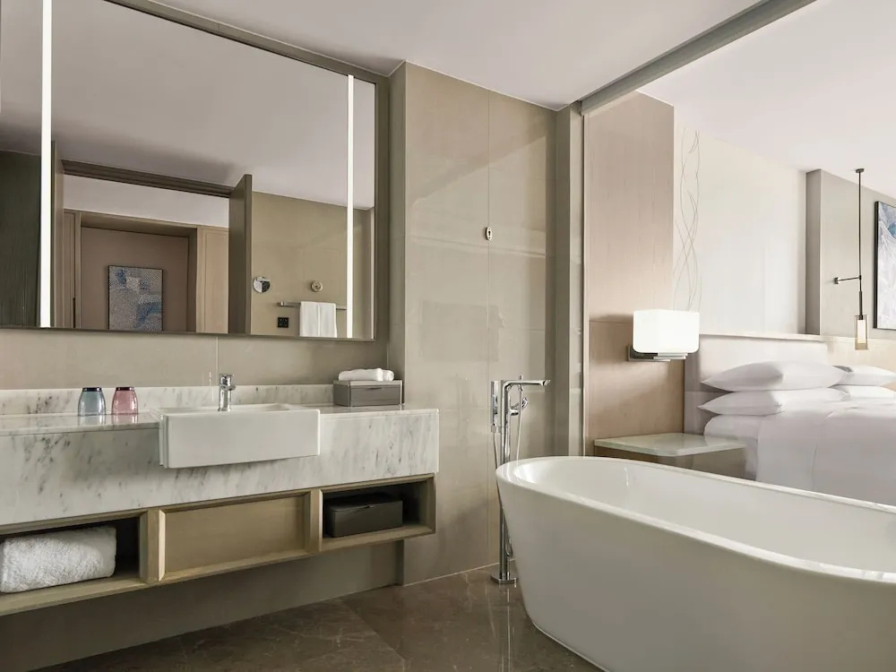 Shanghai Marriott Hotel Yangpu Riverside - Chambres