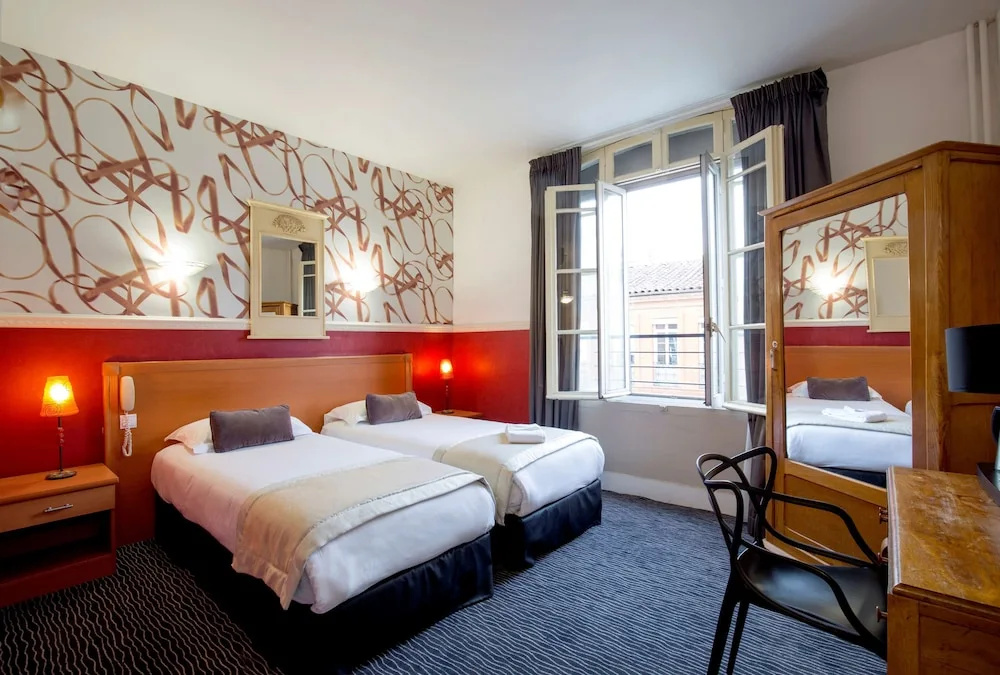Hôtel Raymond 4 Toulouse - Chambres