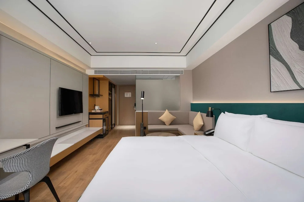Двухместный номер Standard двуспальная кровать в Hilton Garden Inn Xiamen Bailuzhou Park