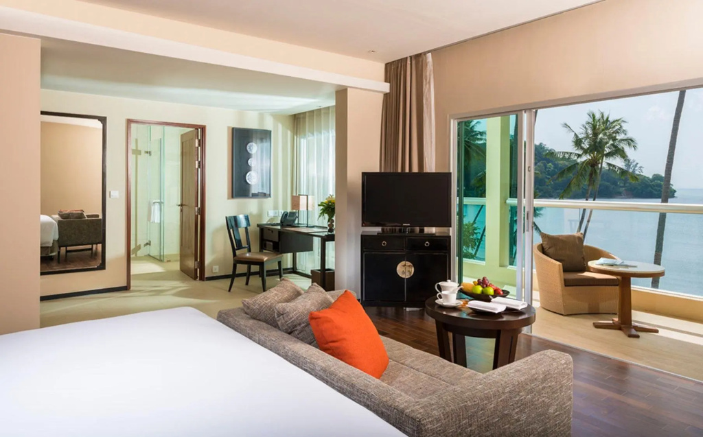 Grand Andaman Double room with sea view (full double bed)