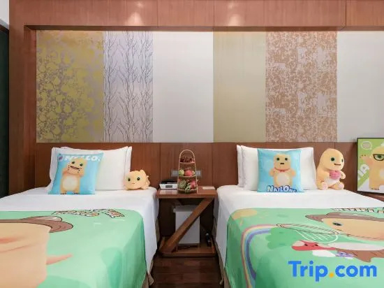 Standard Double Family room with balcony (twin beds)