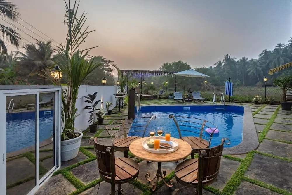 ELIVAAS Moonlit retreat 3 BHK with Pool