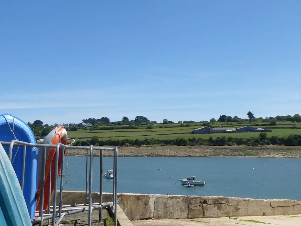 Stone House Near Pink Granite Coast Beaches
