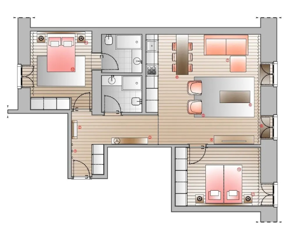 Downtown Square Deluxe Apartment Rentexperience