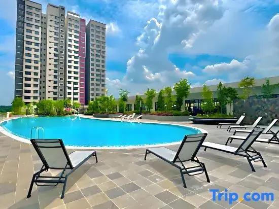 KUALA LUMPUR INTERNATIONAL AIRPORT Arena Residence1 by Avery【Drive 12-minute to KLIA】+【24-hour open】