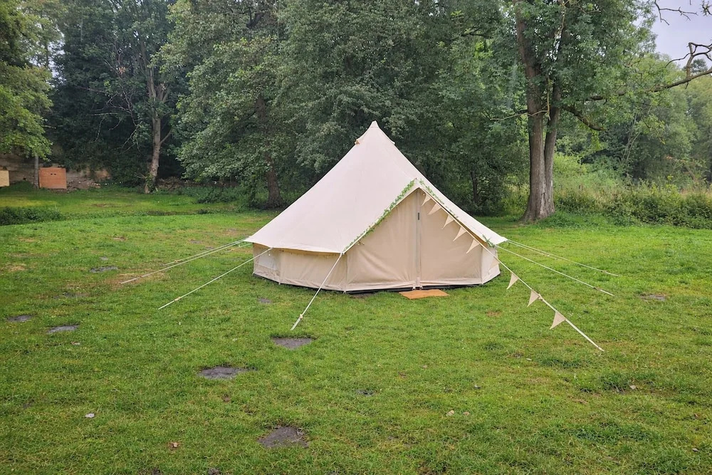 2-person Bell Tent Stay at Old Vicarage Campsite