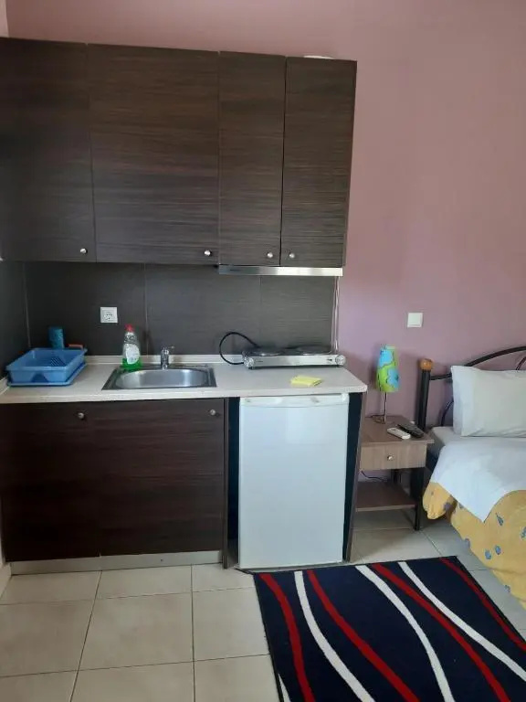 Studio with balcony