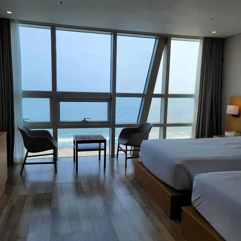 Deluxe Double room with ocean view (twin beds)