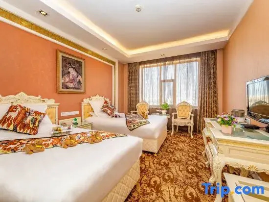 Двухместный номер Business 2 отдельные кровати в Grand Sun Hotel Dunhuang