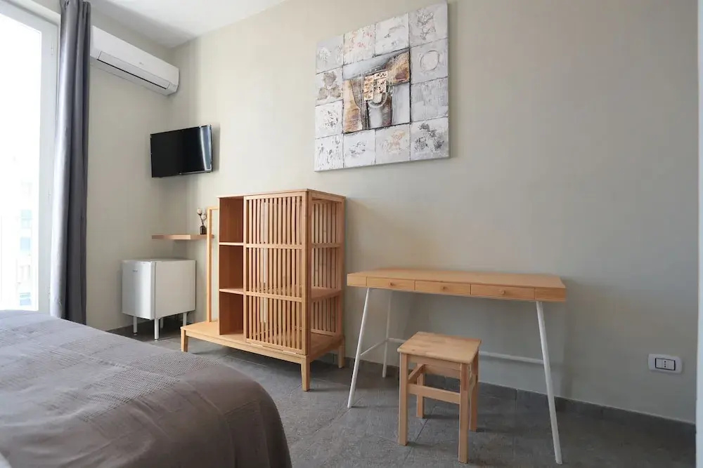 Standard room with balcony and with sea view