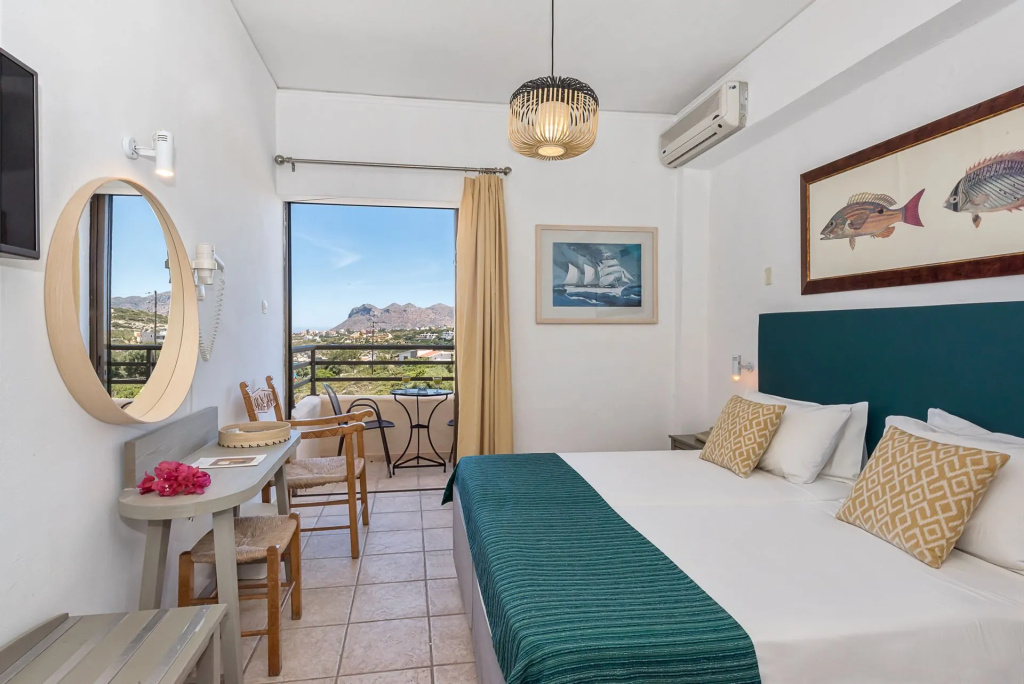 Double room with mountain view (twin beds)