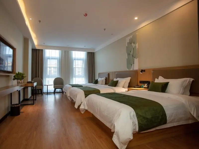 Greentree Inn Dezhou Xiajin County Debai Trade Mar