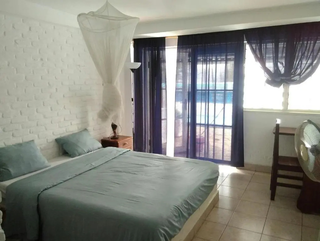 Standard Double room with pool view (full double bed)