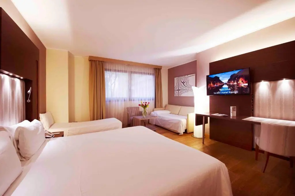 Art Hotel Navigli - Chambres
