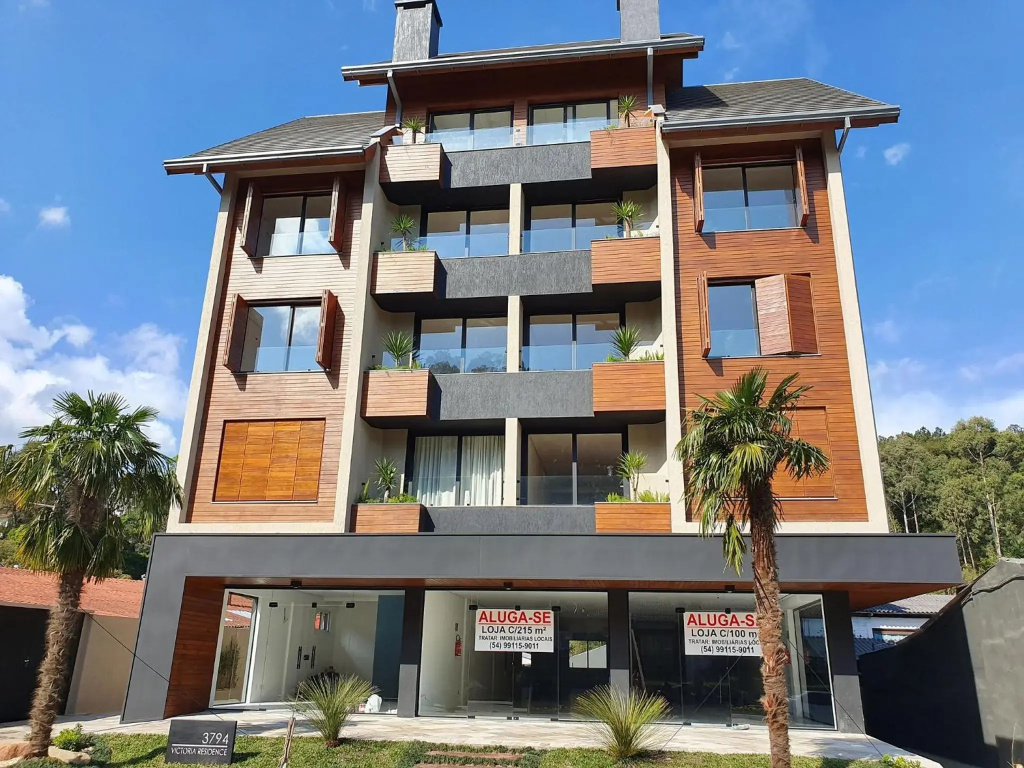 Apto De Luxo Centro De Gramado, 2 Suites, Mobiliado E Equipado (201)