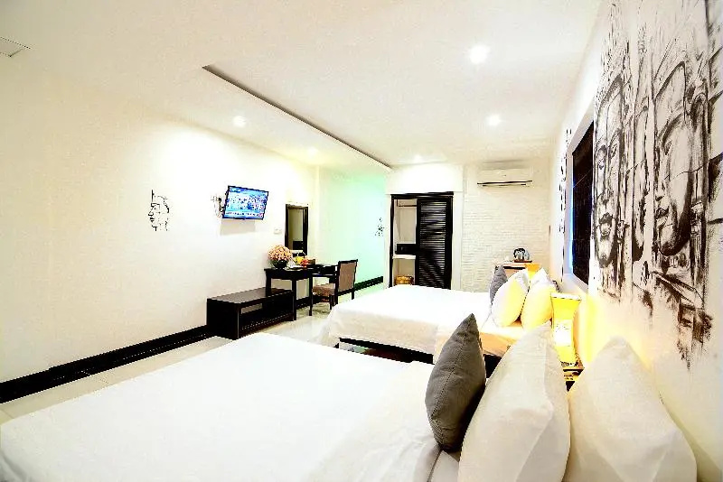 La Residence Blanc D' Angkor - Chambres