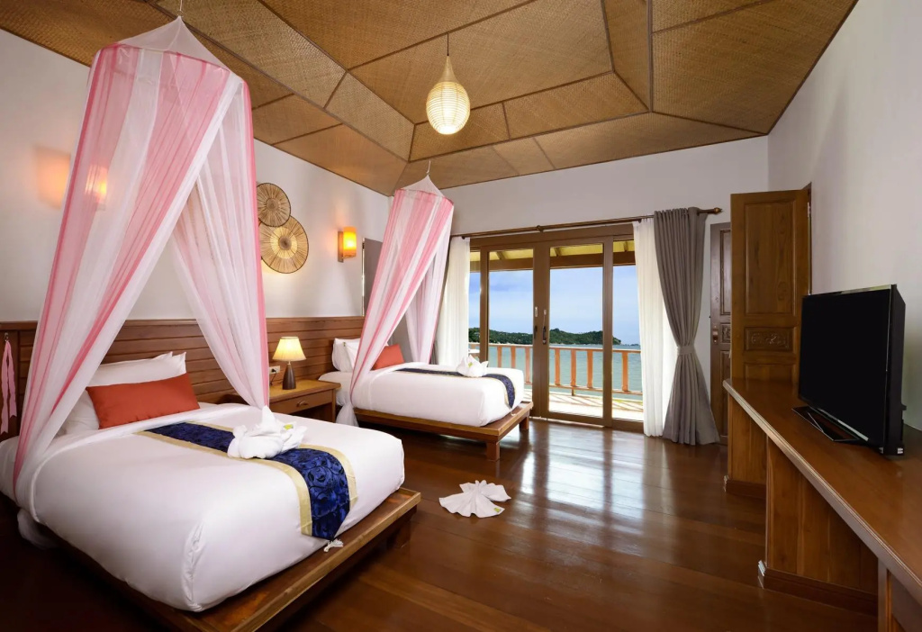 PingChan Koh Phangan Beachfront Resort - Chambres