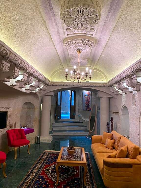 Двухместный люкс двуспальная кровать в Abu Hayat Cave Suites