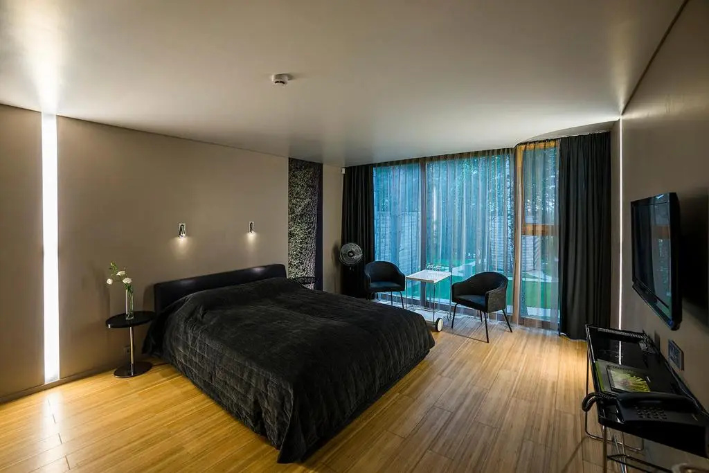 Double room with lake view (full double bed)