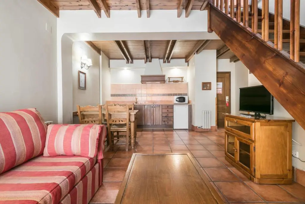El Refugio de Aran Vielha Aparthotel - Chambres