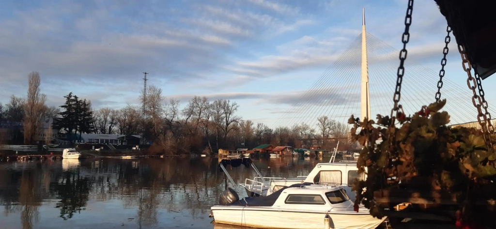 Nature and atractive house boat