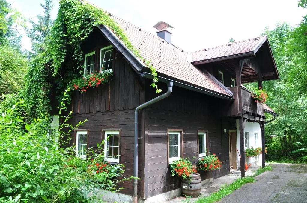 Chalet with balcony
