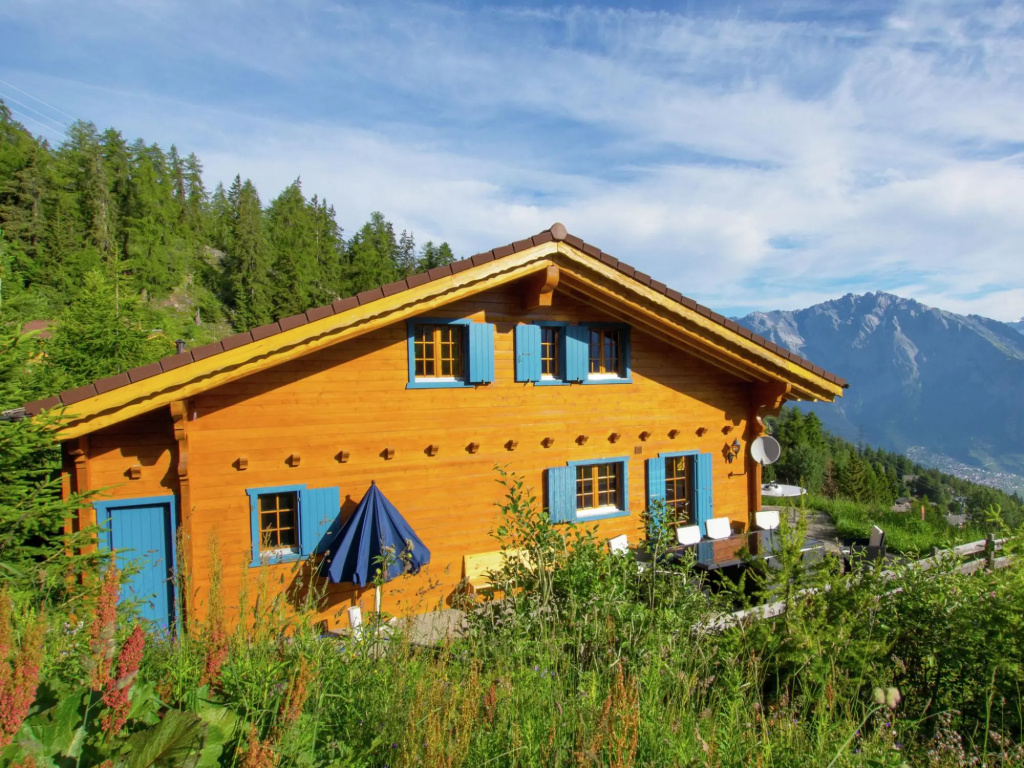 Chalet Alpina offers great views.