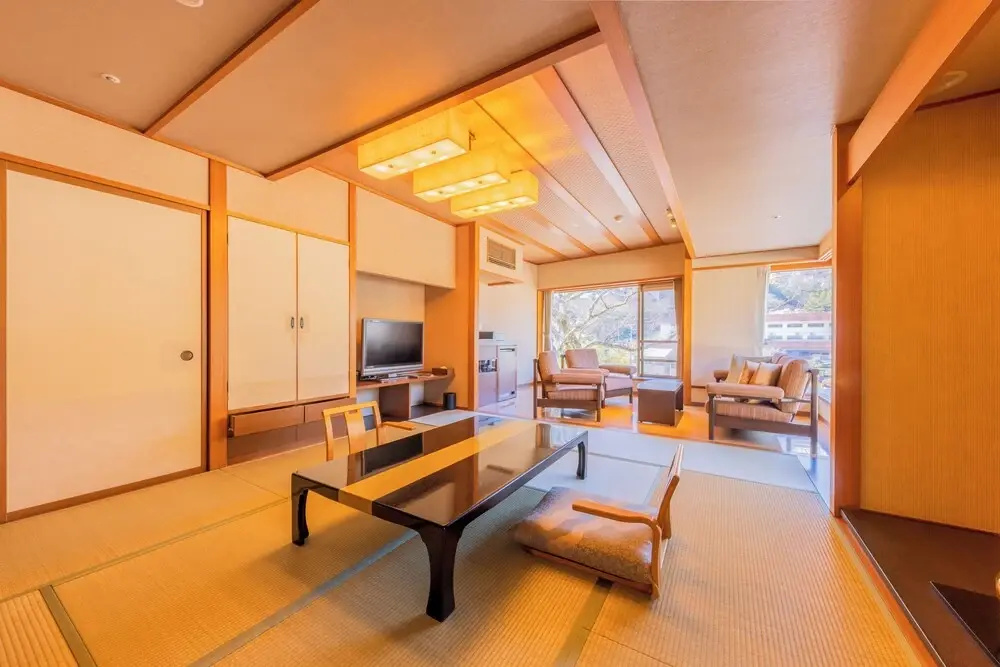 Shusui-an Japanese-Western Style with Onsen Open-Air Bath room River Side