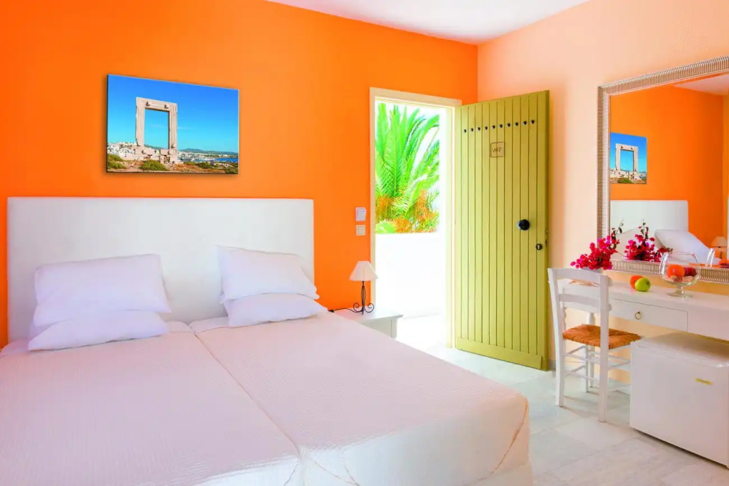 Standard Double room with street view (full double bed)
