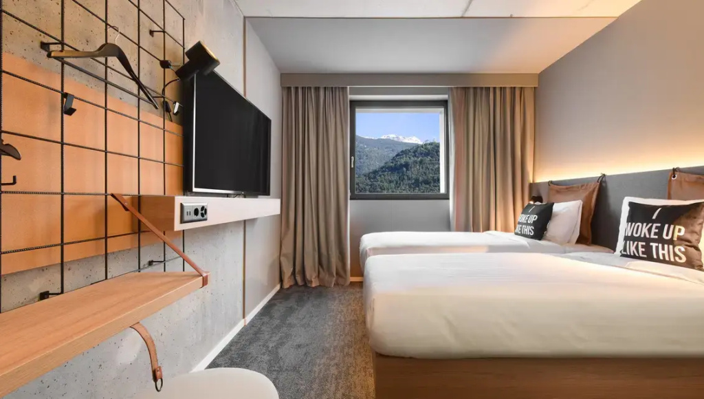 Standard Double room with mountain view (twin beds)