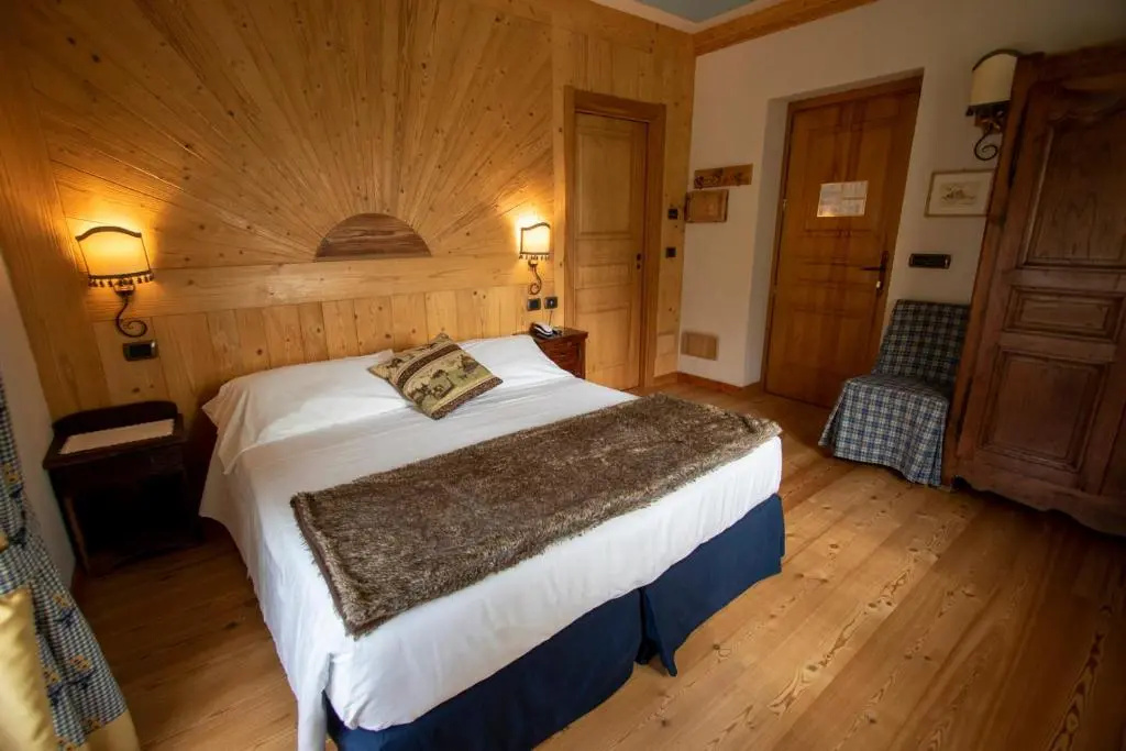 Standard Double room with lake view (full double bed)