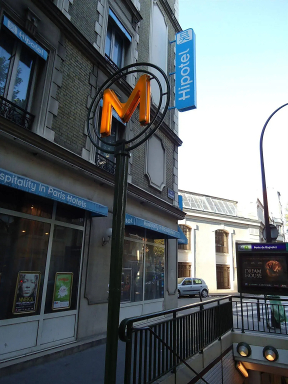 Hipotel Paris Belgrand Marie 20ème