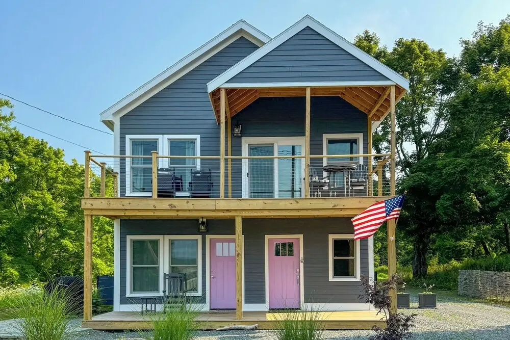 Deck w/ Water Views: Quiet East Boothbay Retreat!