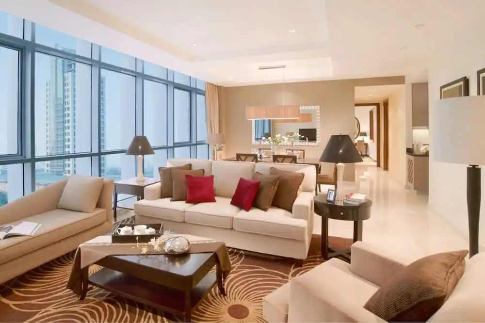 Three Bedroom Apartment, Oakwood Premier Cozmo Jakarta - 5