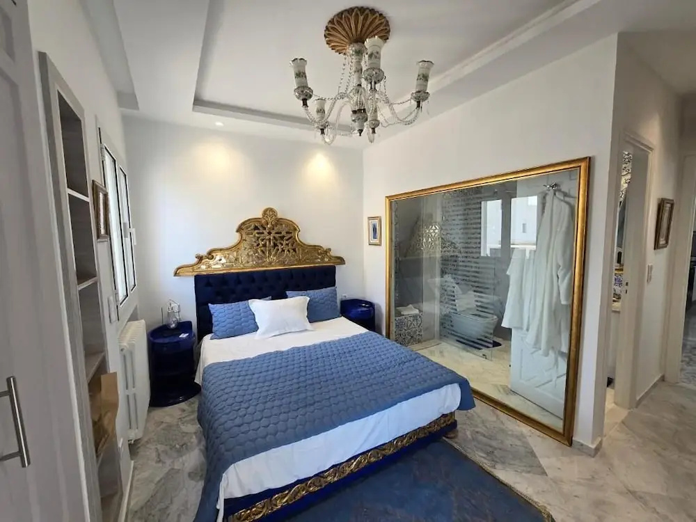 Luxurious Sea View With Private Beach in Gammarth Marsa