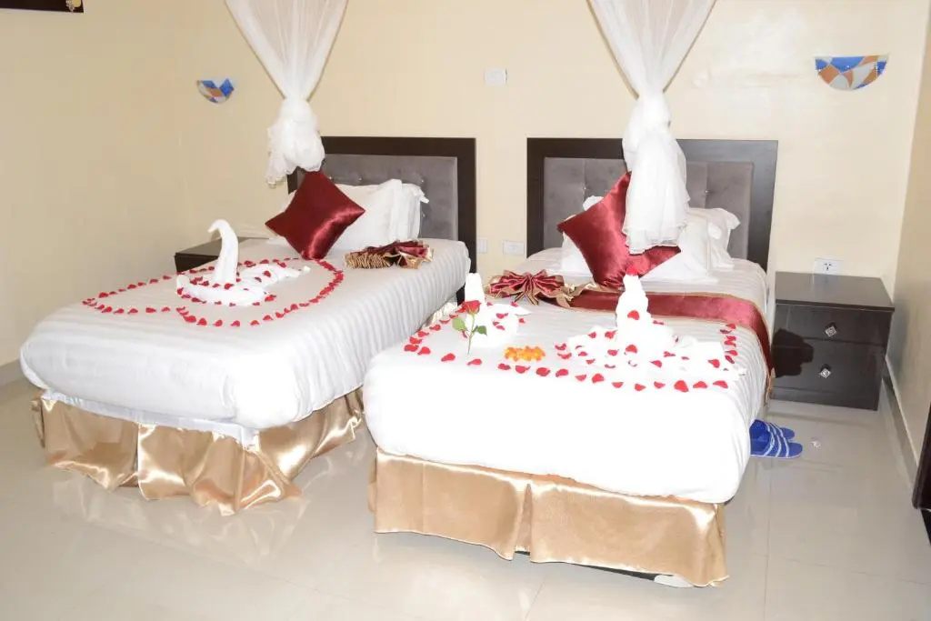 Standard Double room with lake view (full double bed)