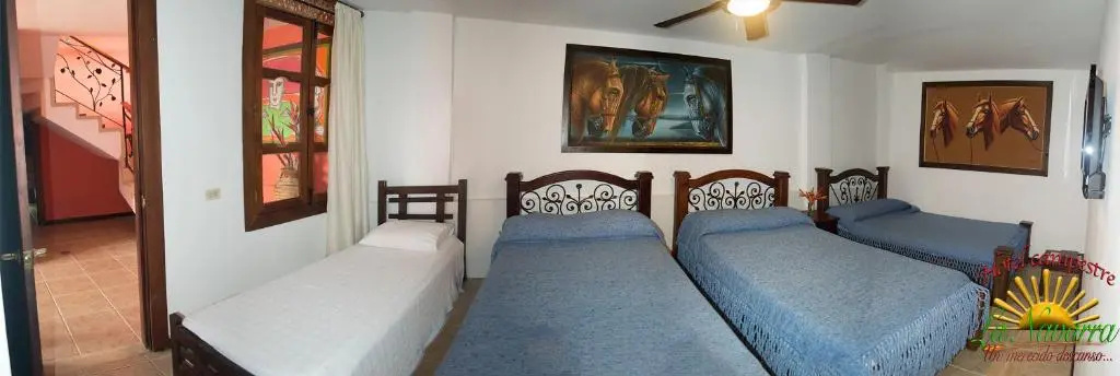 Hotel Campestre La Navarra - Chambres