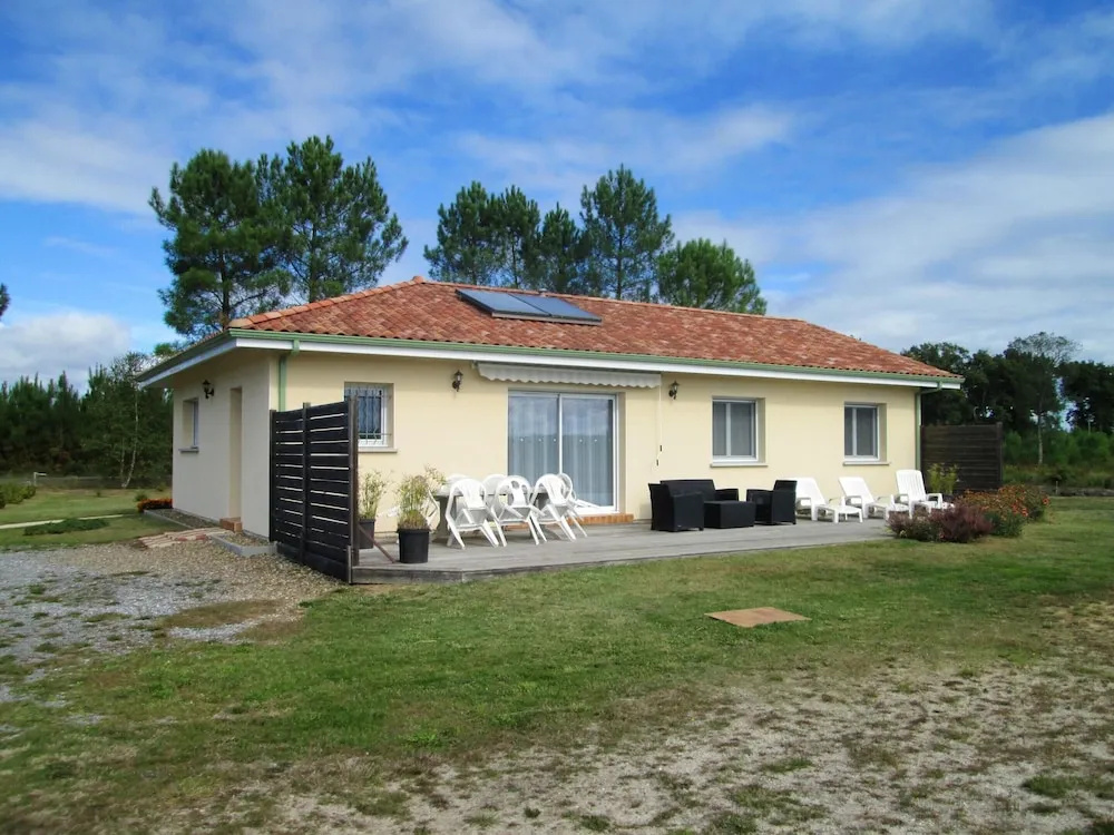 House With 3 Bedrooms in Lit-et-mixe, With Furnished Terrace and Wifi