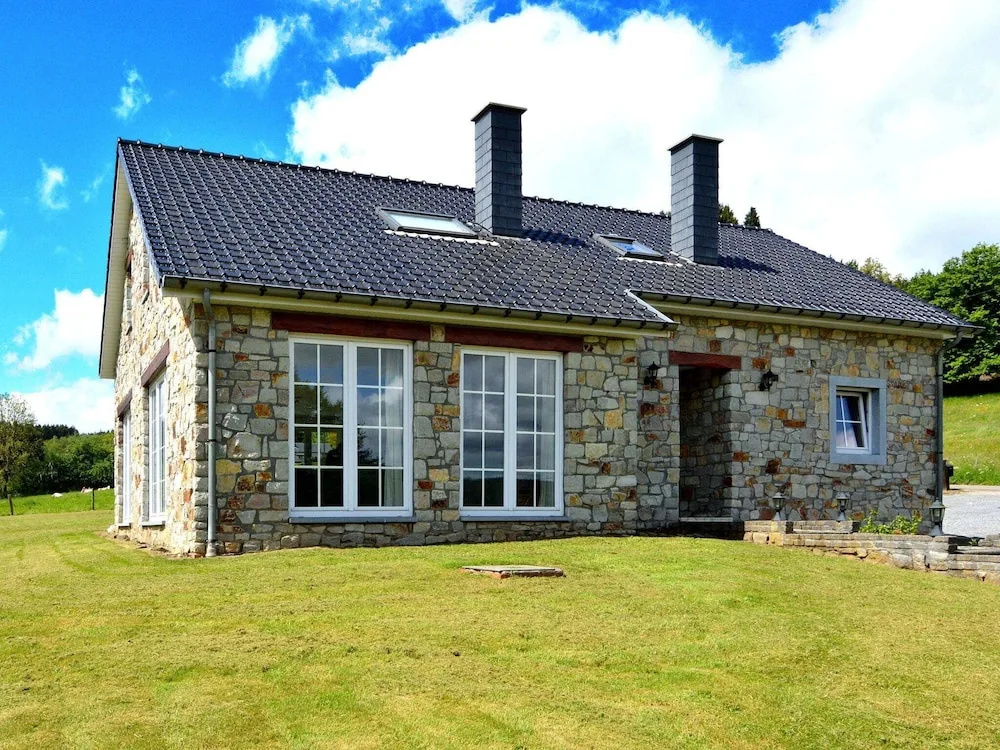 Detached Natural Stone House With Sunny Garden and Terrace, Modern Interior