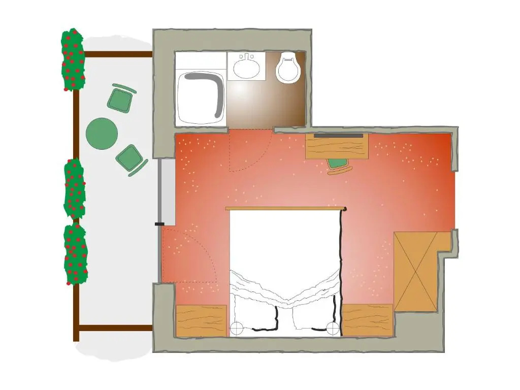 Landhotel Berghof - Chambres
