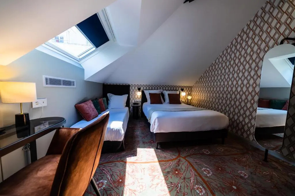 Hôtel Paulette Rouen centre NOUVEAU - Chambres