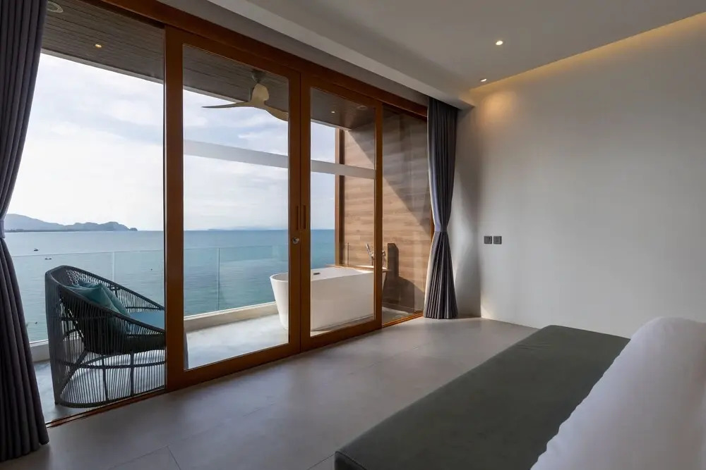 Номер Deluxe с видом на море в X-sea khanom Harbor Bay Resort
