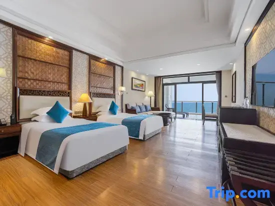 Двухместный номер Deluxe с видом на море 2 отдельные кровати в Country Garden Silver Beach Hotel