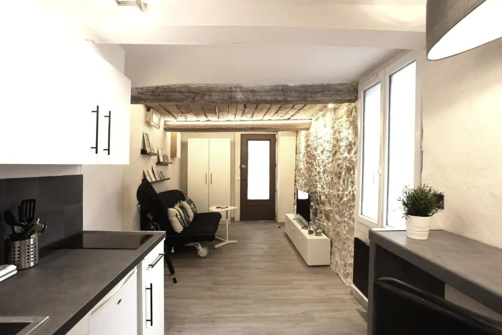Voir la photo 4 — GregBnb-com - T2 Ancien et moderne - PARKING INCLUS - 15min Gare